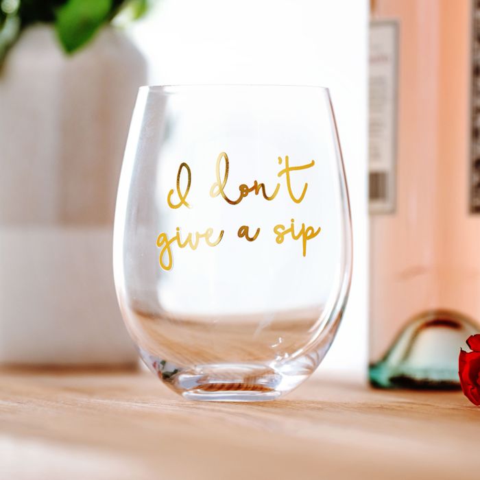 Vaso de vino gigante I Don't Give A Sip