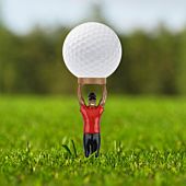 Set de 4 tees de golf Tiger