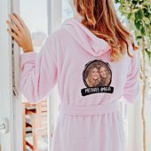 Albornoz personalizable con foto y texto