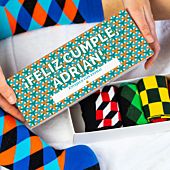 Caja de Calcetines con Texto