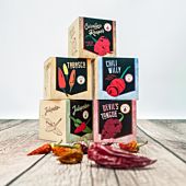 Ecocube - Chiles en cubo de madera