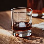 Vaso de whisky personalizado con el año