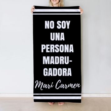 Toalla con 6 líneas