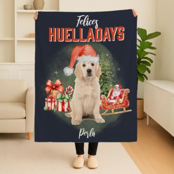 Personalisierbarer Pullover mit Weihnachtssymbol und Text