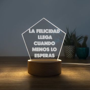 Lámpara led con 5 líneas