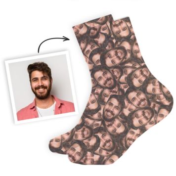 Calcetines personalizados con cara