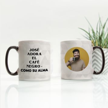 Taza personalizada con imagen y texto