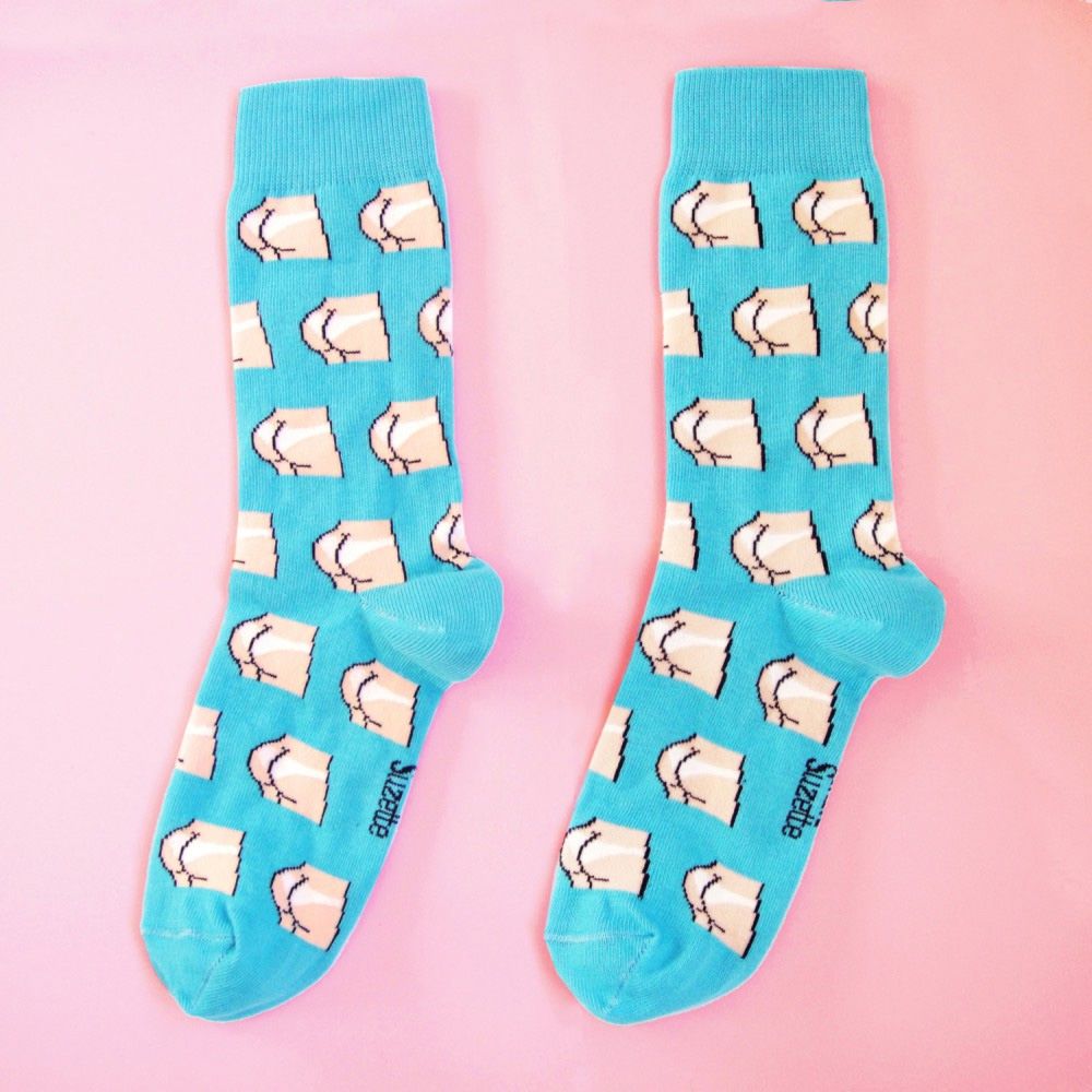 Calcetines con traseros